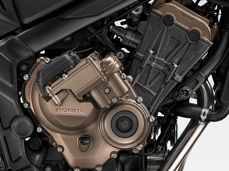 649cc DOHC In-Line Four - Cylinder Engine