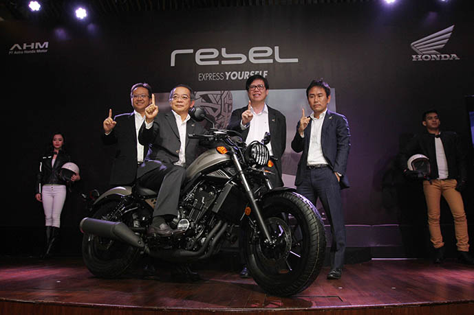 AHM Luncurkan Honda CMX500 Rebel di Tanah Air