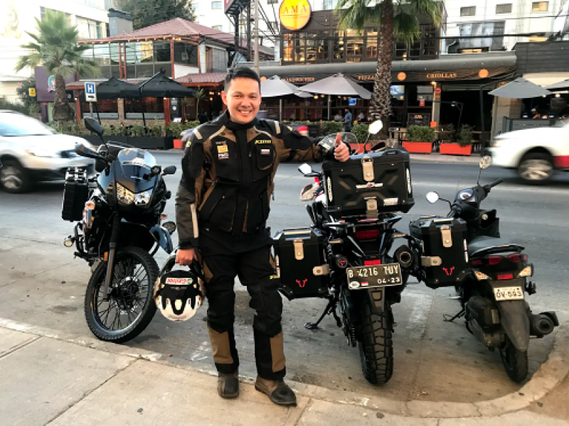 Perjalanan Mario Iroth Dengan Honda CRF1000L Africa Twin Dari Chili Ke Argentina